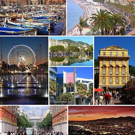 Au Pied Des Plages; Promenade-tram-clim-4pers Apartment Nice